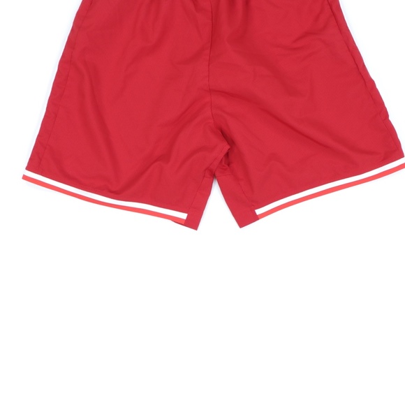 Vintage Adidas Striped Running Soccer Shorts Red - Picture 9 of 9